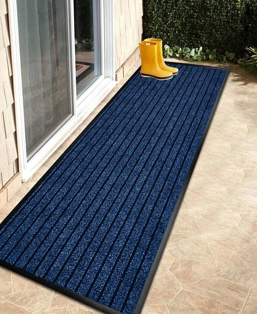 Non Slip Heavy Duty Rubber Barrier Mat Hall Hallway Kitchen Runner Rug Door Mats