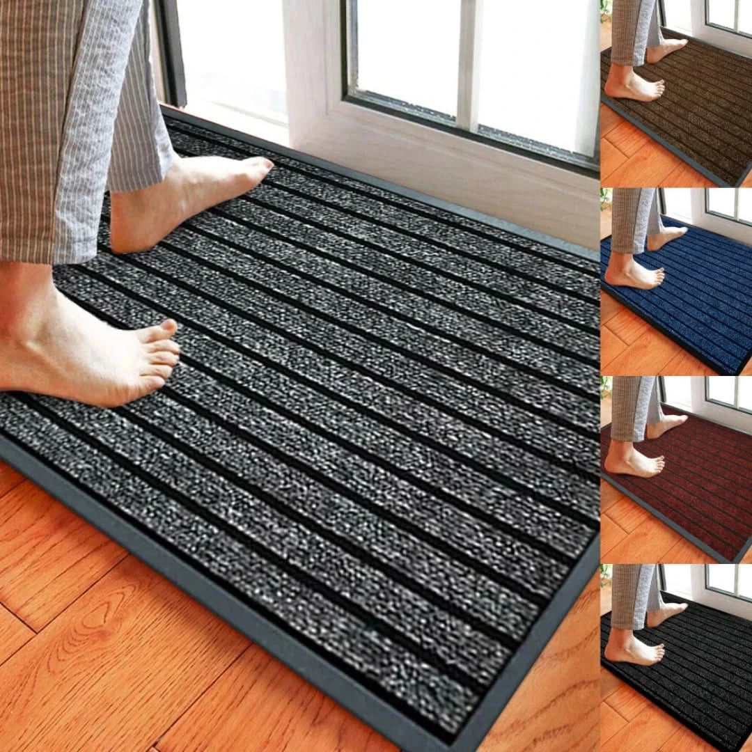 Non Slip Rubber Mat Door Mats Welcome Door Mat Indoor Outdoor Washable Rugs