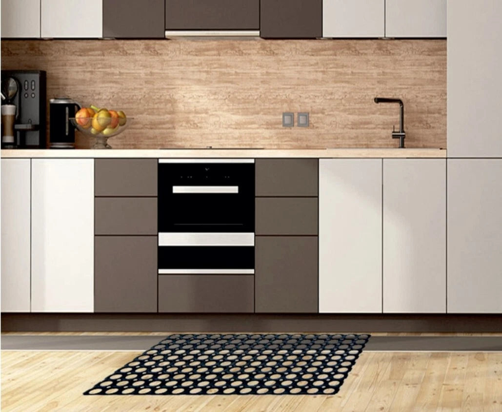 Rubber Hollow Anti Fatigue Mat Grass Protection Heavy Duty Non Slip 60cm x 40cm