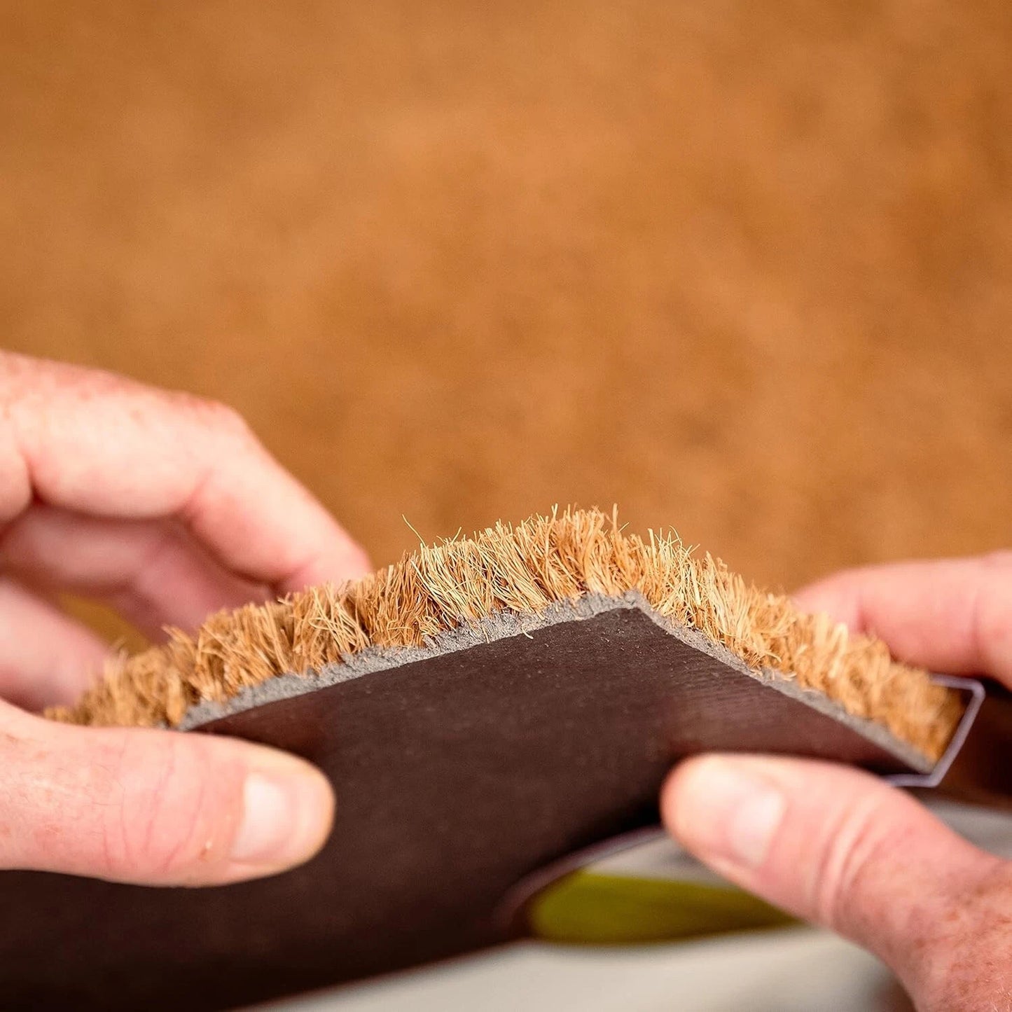 Door Mat Heavy Duty Non Slip Natural Coir Home Backdoor Reception Entrance Mat