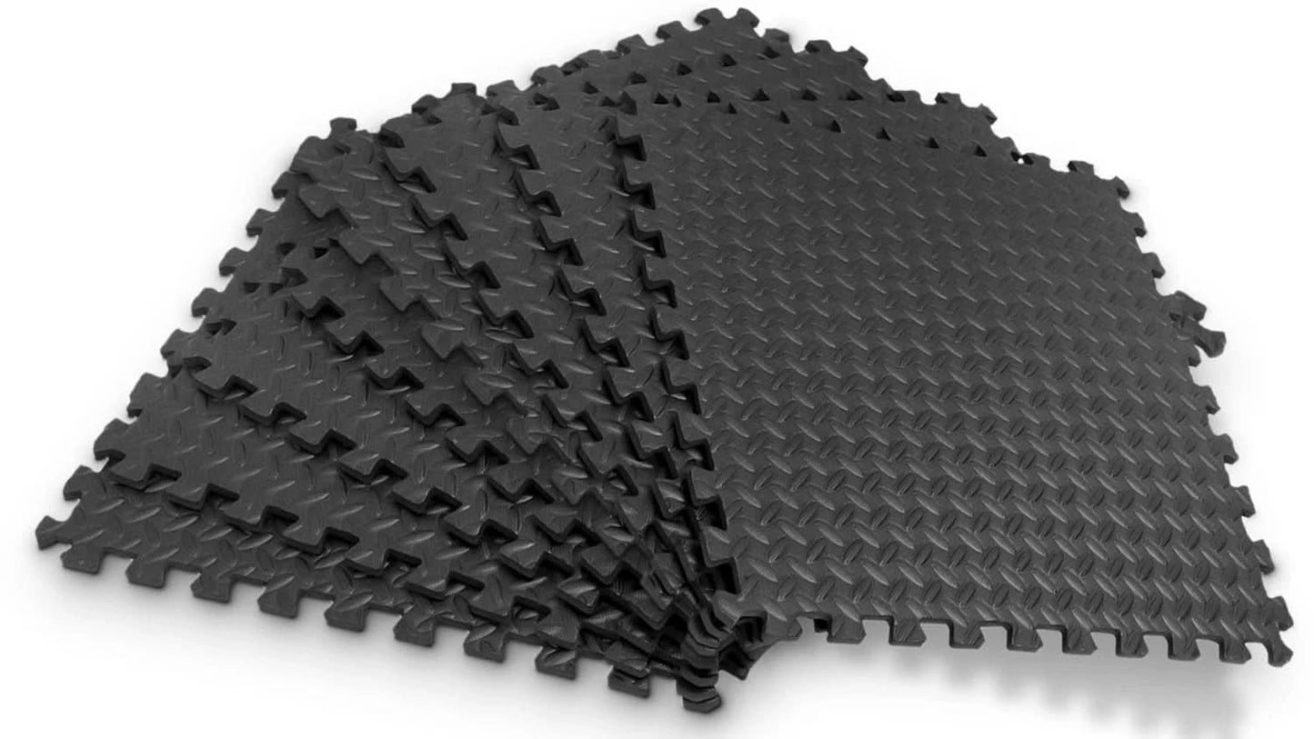 EXTRA THICK GYM FLOORING INTERLOCKING FLOOR MATS EVA SOFT FOAM MAT YOGA TILES UK