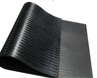 Gym Rubber Flooring mat, Bubble design, 6ftx4ftx12mm, Heavy Duty Large, 25kg
