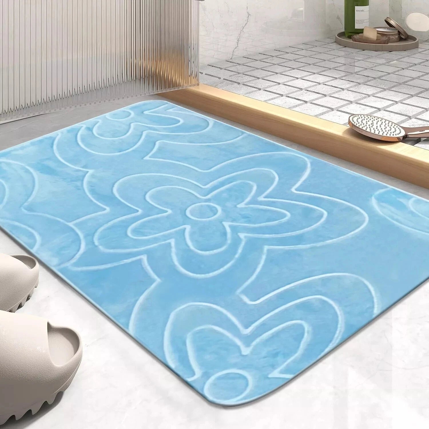 Memory Foam Bath Soft Non Slip Bath Mats - Shower Mat