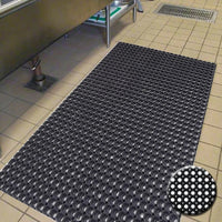 Large Non Slip Rubber Ring Door Mat Industrial House Outdoor Entrance Rug Carpet