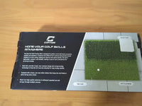 Cipton Dual (Rough & Tee) Turf Golf Swing Practice Mat, 17 x 16.25 inches