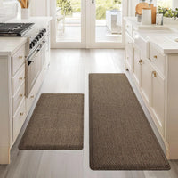 Kitchen Mats 2PCS Cushioned Anti-Fatigue Kitchen Mats for Floor Non Slip Kitchen