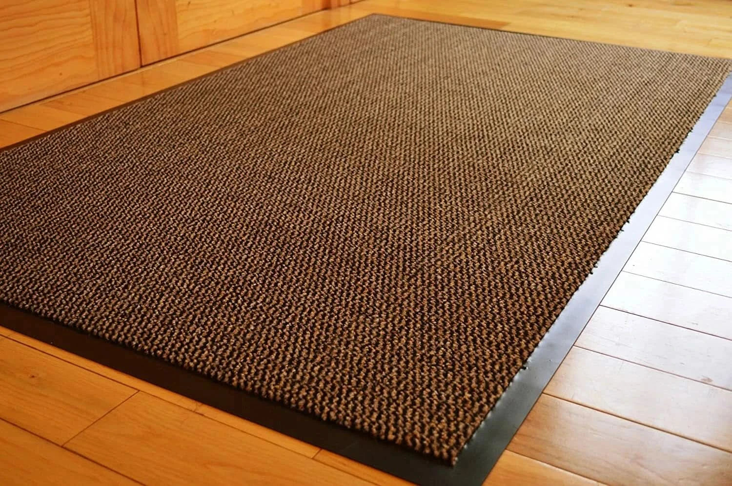 Entrance Barrier Mat Brown Fleck Rubber 90cm x 150cm Flecked School Hall Office