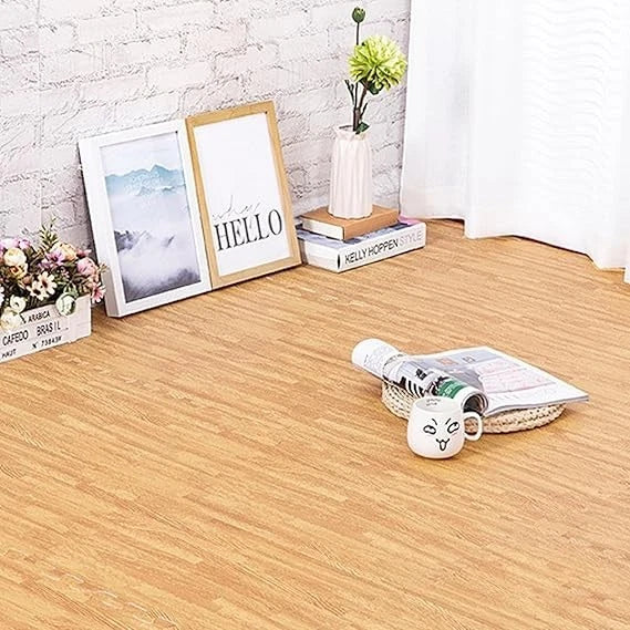 FJROnline Floor Mat Foam（30cm x 30cm）, Interlocking Puzzle（10 Tiles）