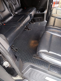FOR MERCEDES BENZ V CLASS XLWB 2015-ON CONFERENCE STYLE, TAILORED RUBBER MATS