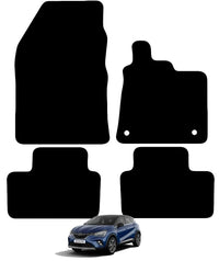 Carsio Tailored Carpet Car Floor Mats For Renault Captur 2020+ Onwards