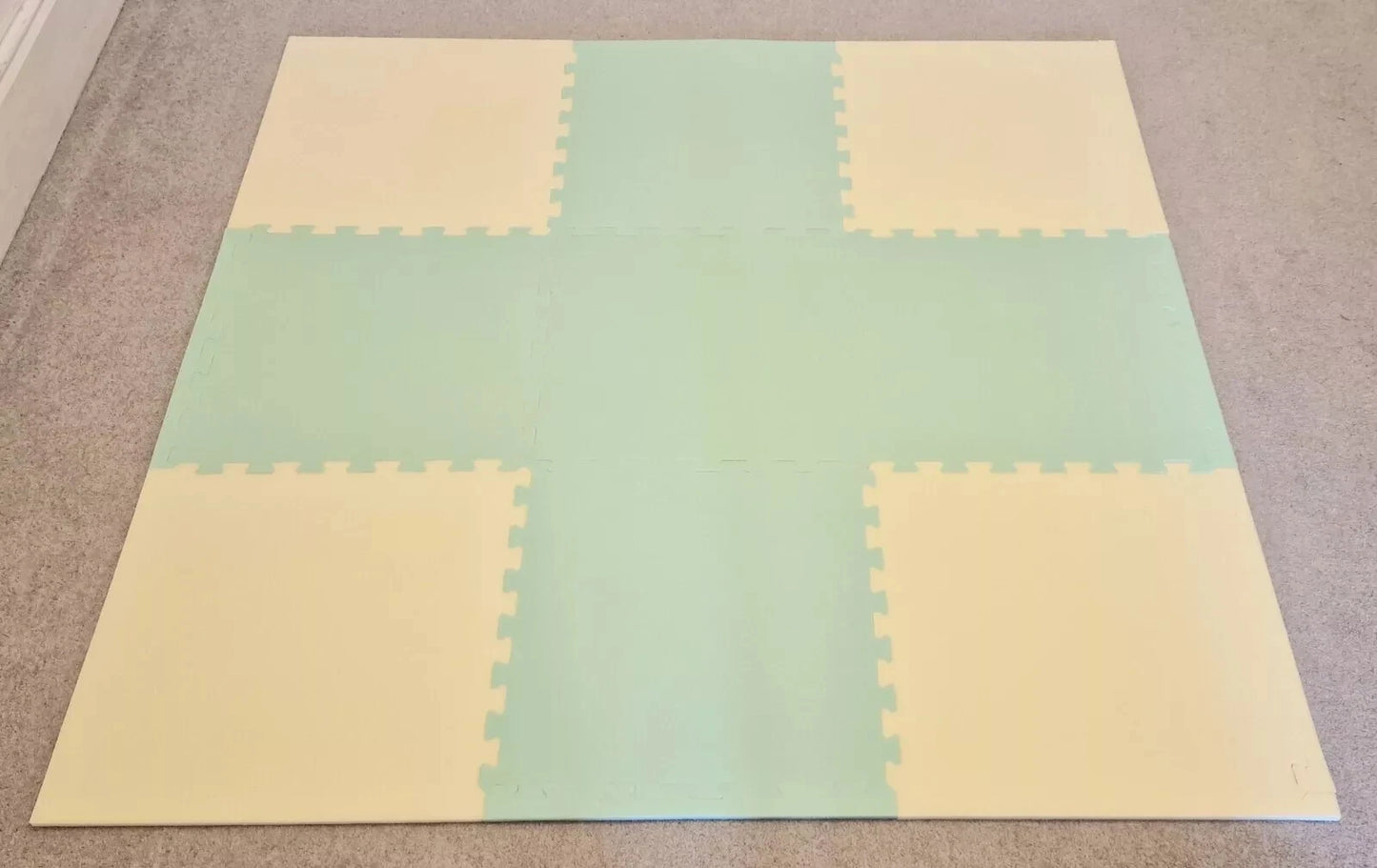 9 Pcs Playground Outdoor Garden Playmats Foam 50cm Mats Shed Garage Summer Picni
