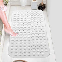 Extra Large Bath Mat Non Slip Bathtub Strong Suction Anti Mold Rubber Shower Mat