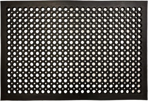 Commercial Rubber Mat Anti-Fatigue Non-Slip Drainage Floor Mat for Outdoor Use