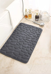 Water Absorbing and Anti Slip Mat, Memory Cotton Floor Mat, Bathroom Floor Mat