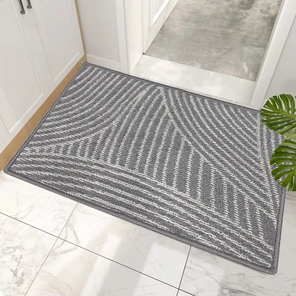 MOHENA Indoor Doormat, 60 x 90 Washable Low Profile Front Inside Floor Door Mat