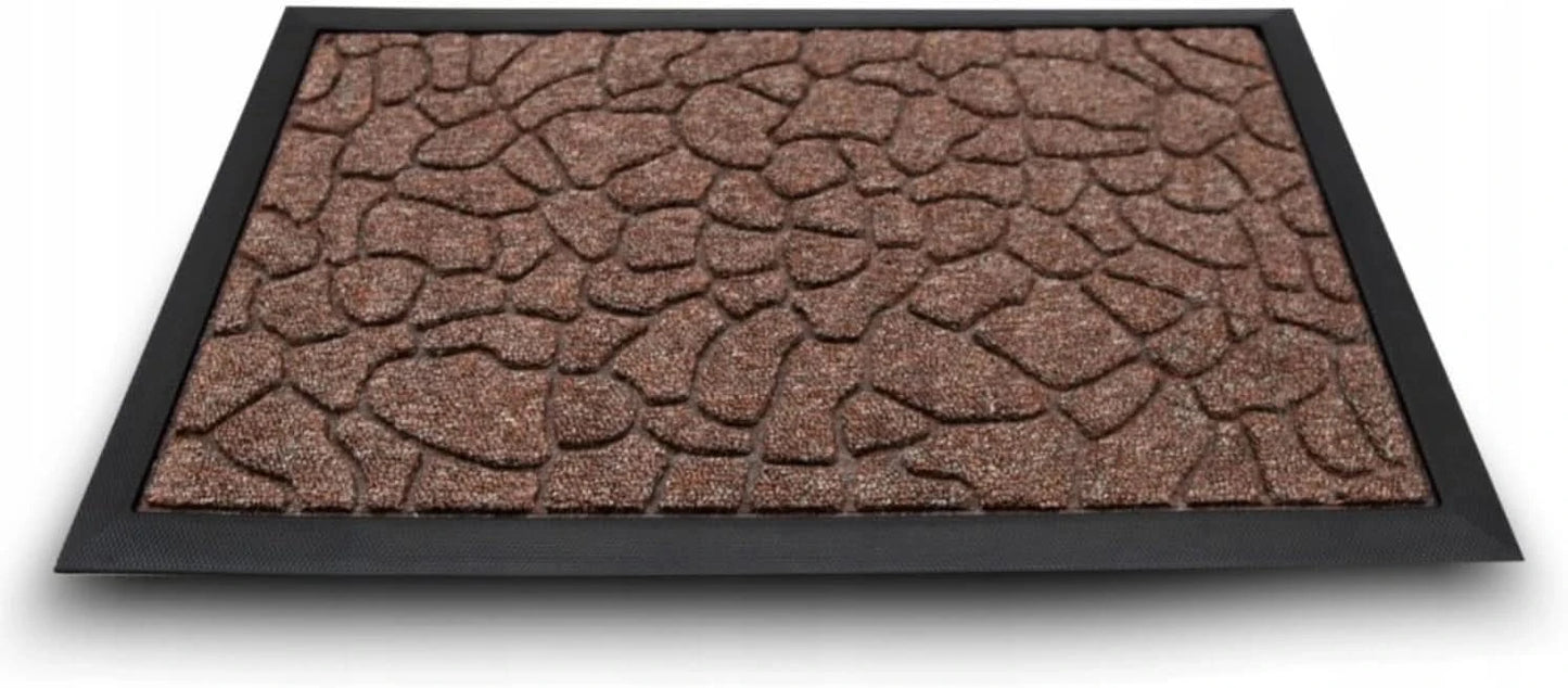 Doormat 40x60cm Non-Slip Indoor Outdoor Floor Mat Multi Design Rubber Backed