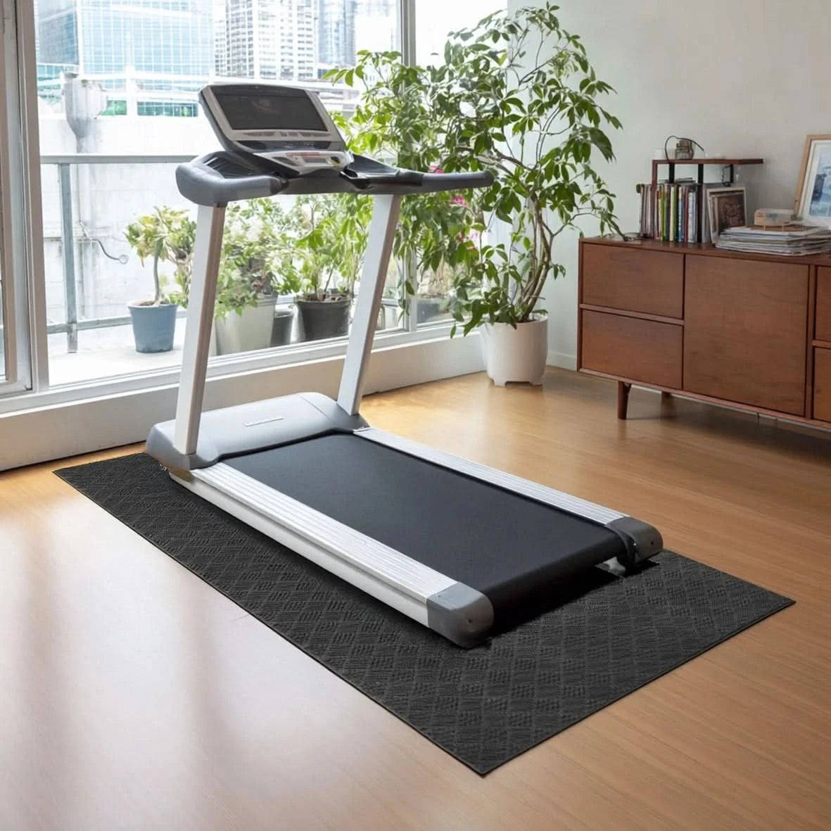 Exercise Bike FLOOR MAT Gym Rowing Machine Treadmill Turbo Trainer Protector