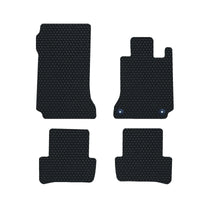 Mercedes C Class W204 2007-2014 GENUINE DELUXE Tailored Rubber Car Mats Black Se