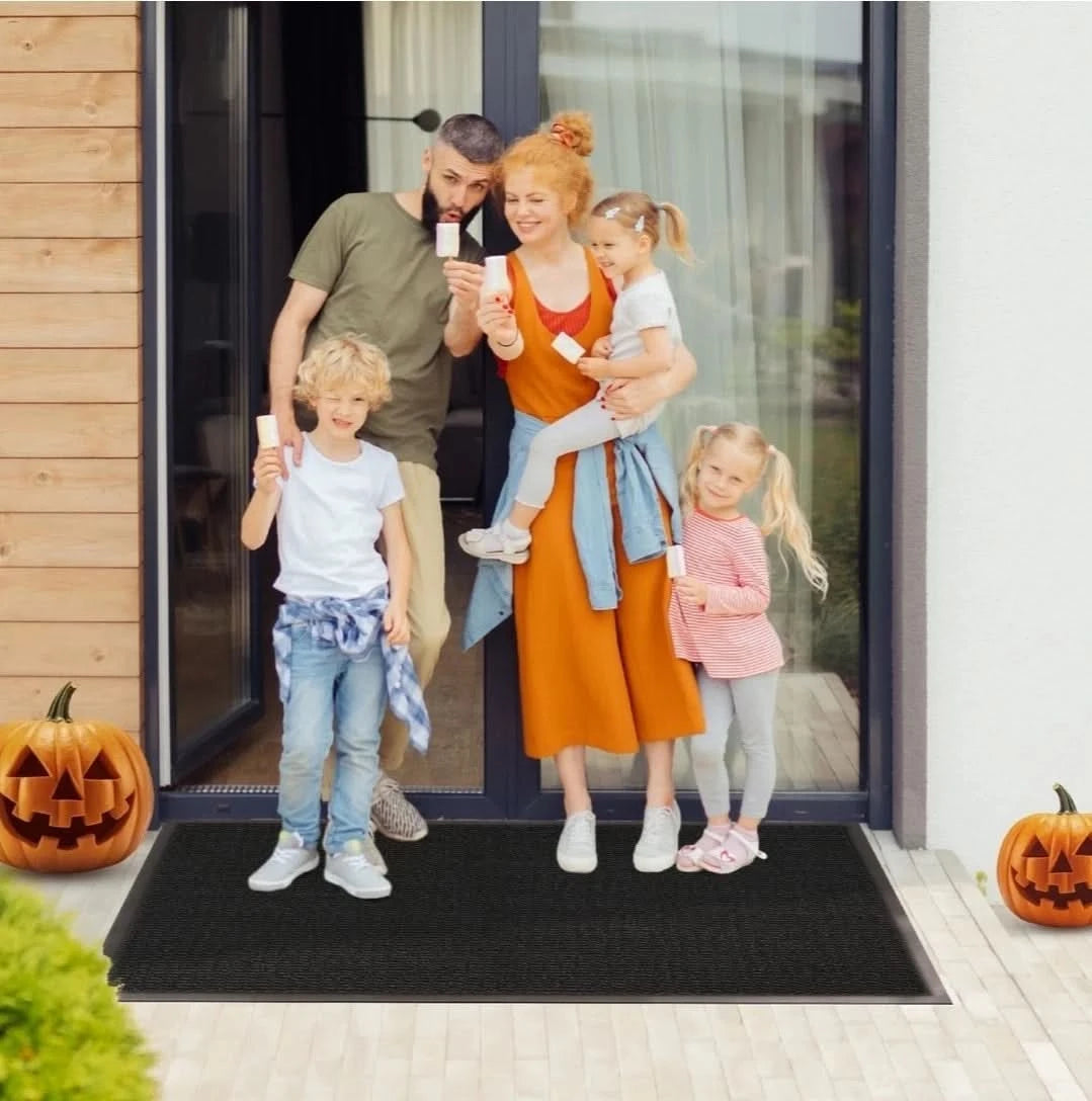 BLADO Washable Door Mats, Indoor Outdoor, Non-Slip, Heavy Duty 60cm X 40cm