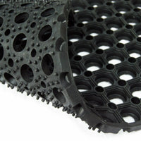 16mm Grass Gateway Rubber Mat Golf Course Playground Safety Mats Horse Field