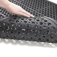 Large Outdoor Rubber Entrance Mats Anti Slip Drainage Door Mat Flooring 0.9x1.5