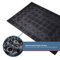 Nicoman Elegant Tile Mat Barrier Doormat Eco-Friendly Indoor/Outdoor Door Mat