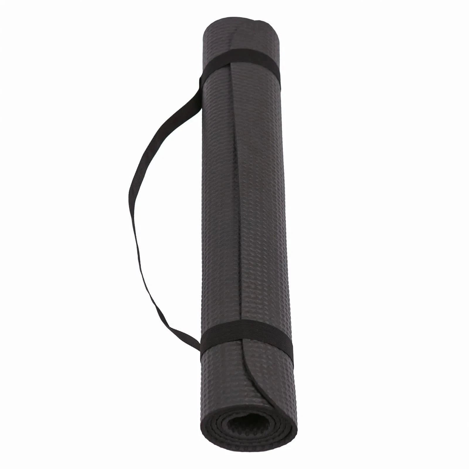 1x Rubber Treadmill Mat 180 x 75cm Black Gym Floor Exercise Equipment Protector
