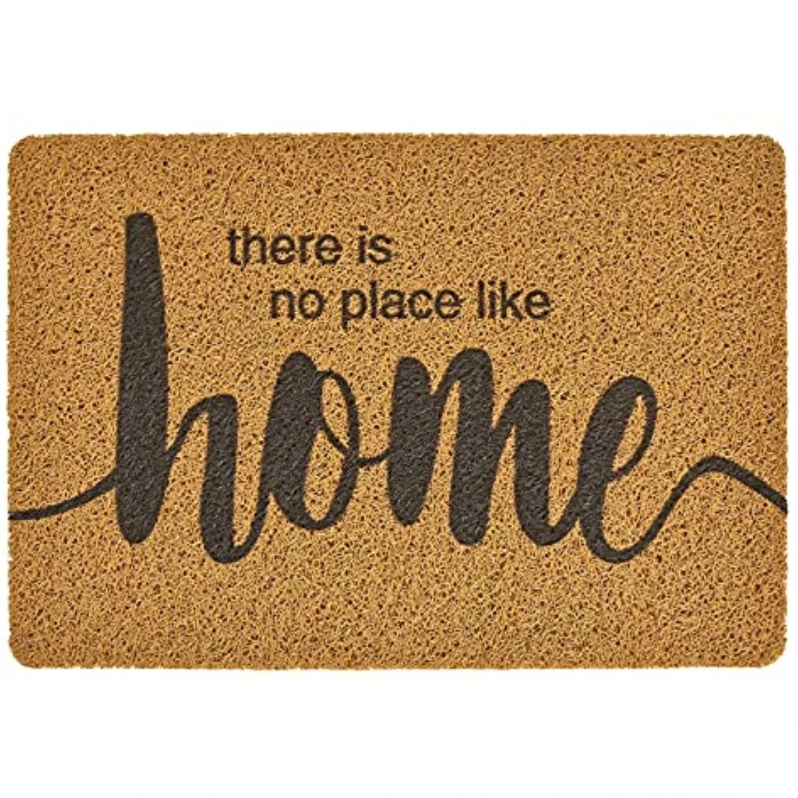 QINFEN Door Mat Non Slip, Dirt Trapper Doormat Outdoor Indoor, PVC Backed Welcom