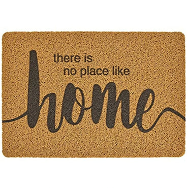 QINFEN Door Mat Non Slip, Dirt Trapper Doormat Outdoor Indoor, PVC Backed Welcom
