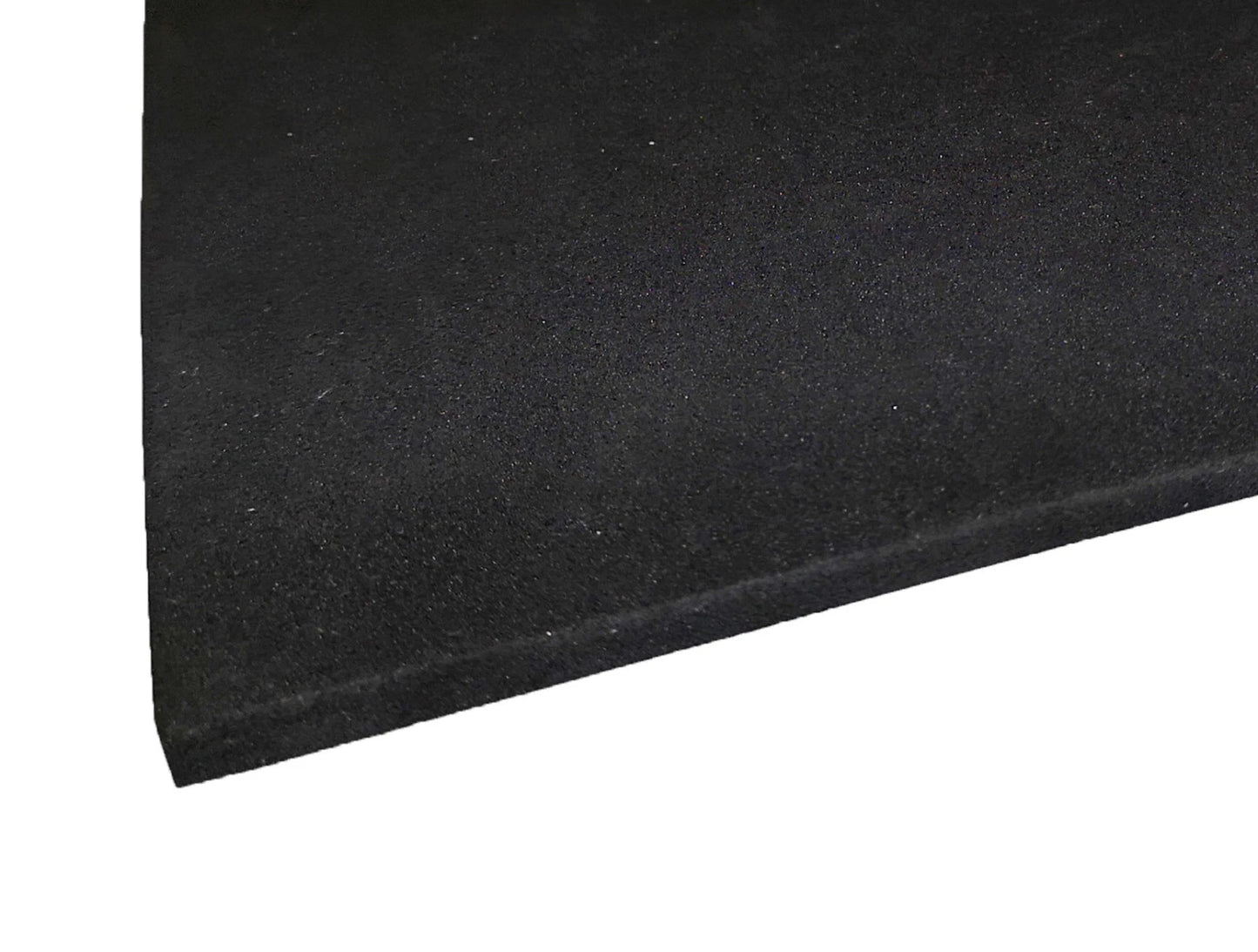 BLACK NEOPRENE PLAIN SPONGE/FOAM RUBBER SHEET 1M WIDE X 1.5mm - 12mm THICK