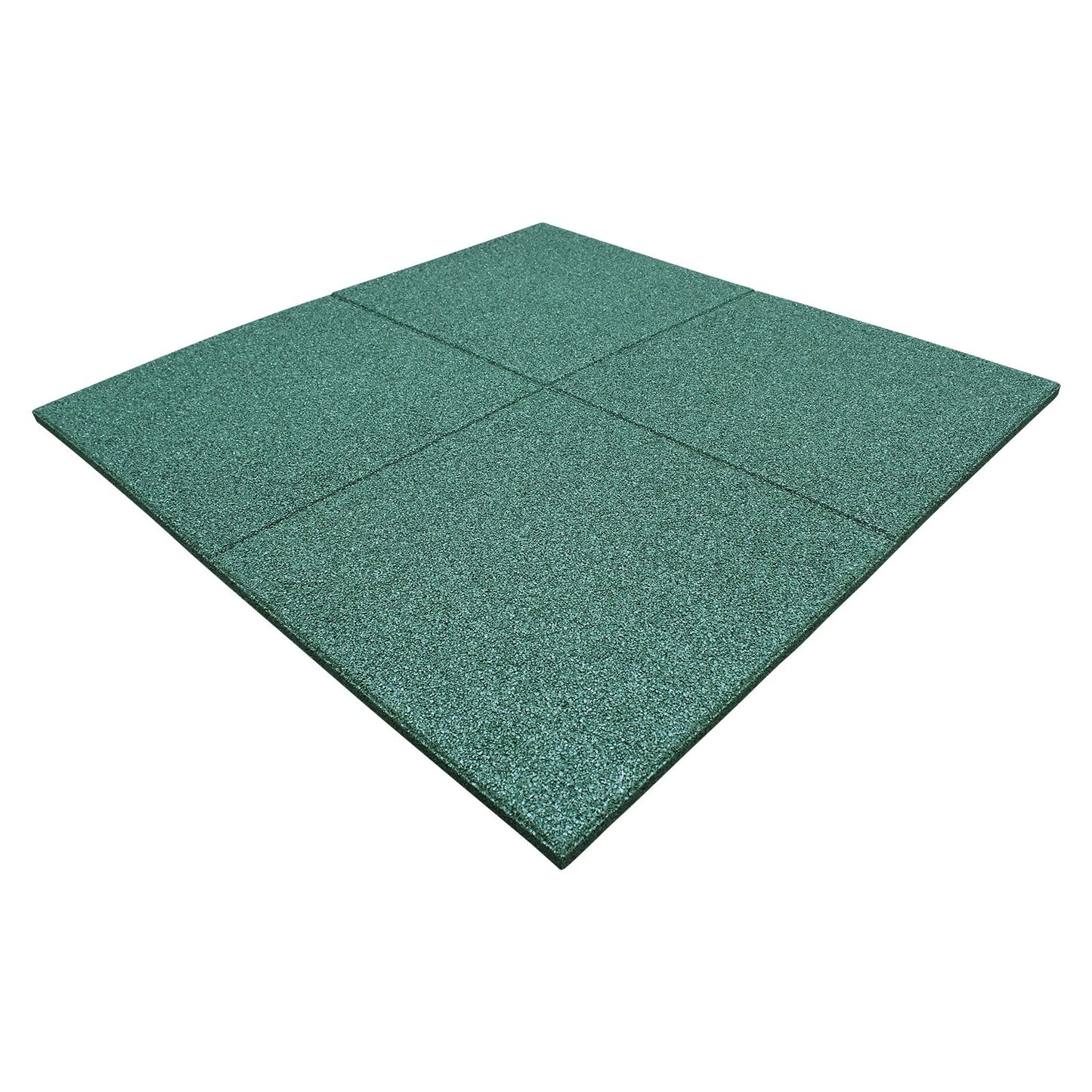 1m ² Fall Protection Mats Green 50x50x4cm Playground Garden Indoor Outdoor Gym