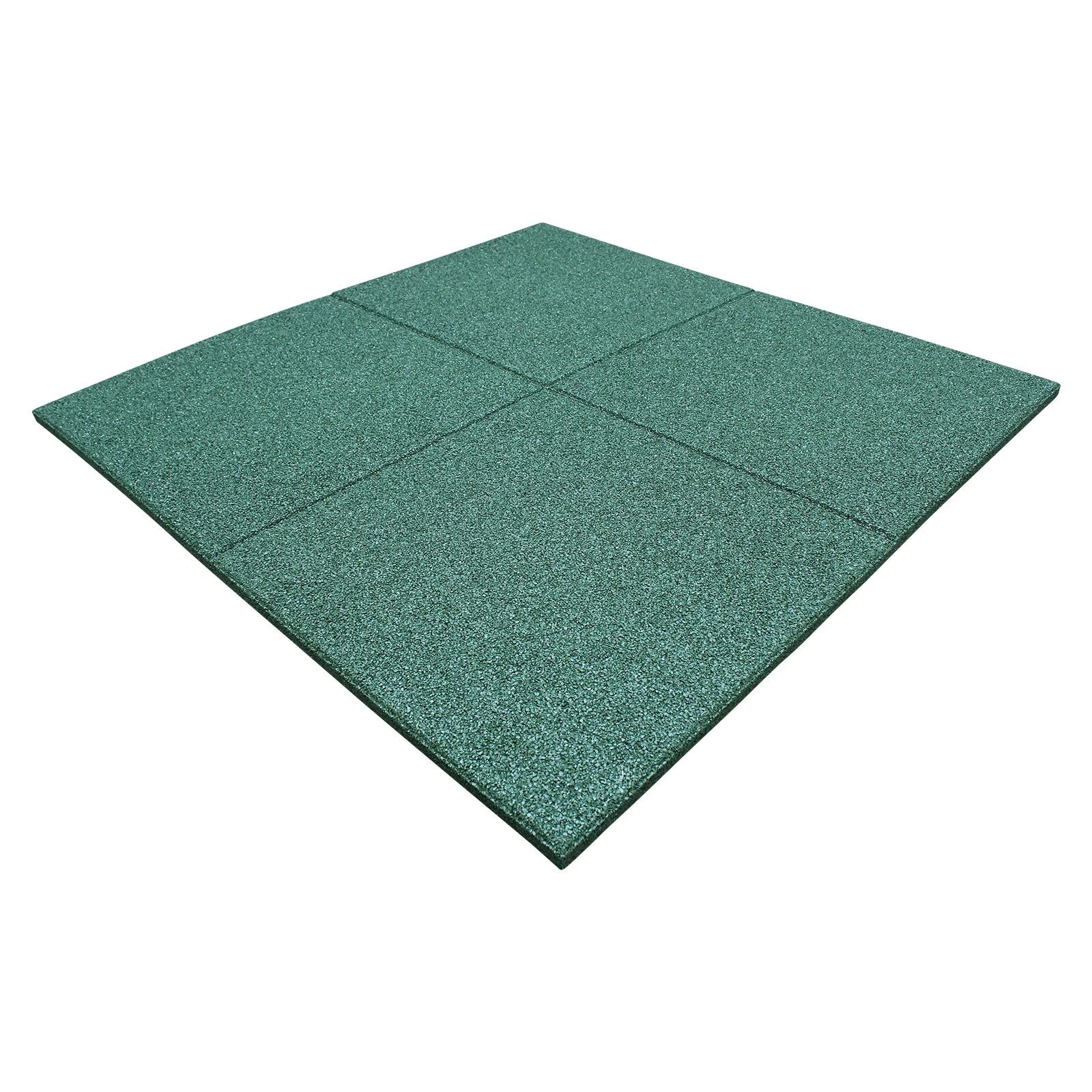 1m ² Fall Protection Mats Green 50x50x4cm Playground Garden Indoor Outdoor Gym