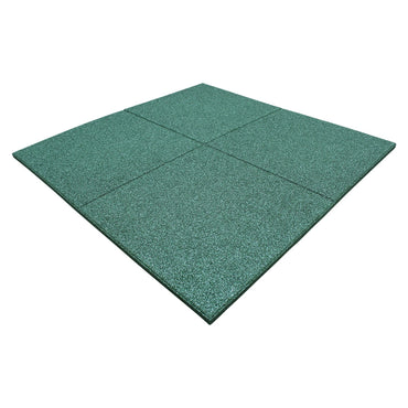 1m ² Fall Protection Mats Green 50x50x4cm Playground Garden Indoor Outdoor Gym