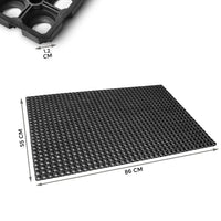 Non Slip Large Industrial Rubber Ring Door Mat House Outdoor Entrance Carpet Rug