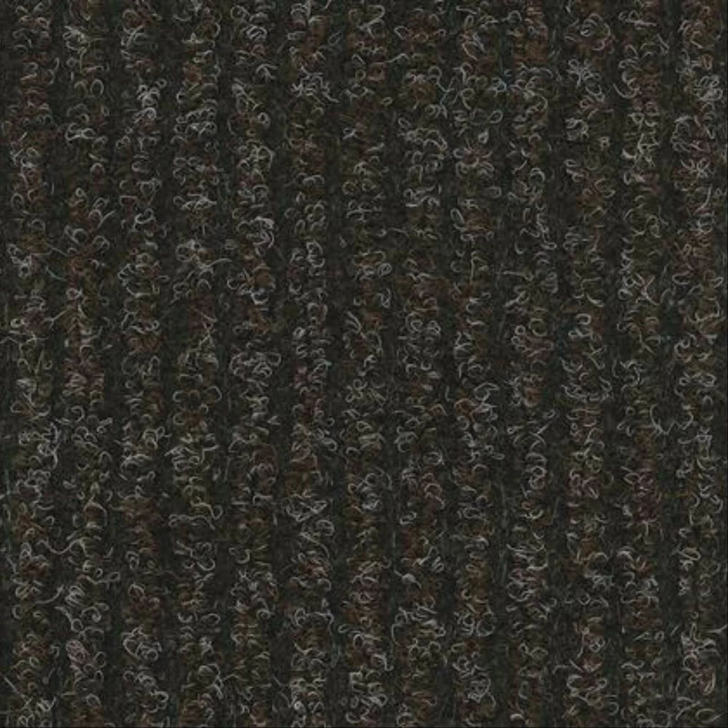 Anthracite Ribbed Entrance Matting Door Mat for Reception & Doorways Brown Black