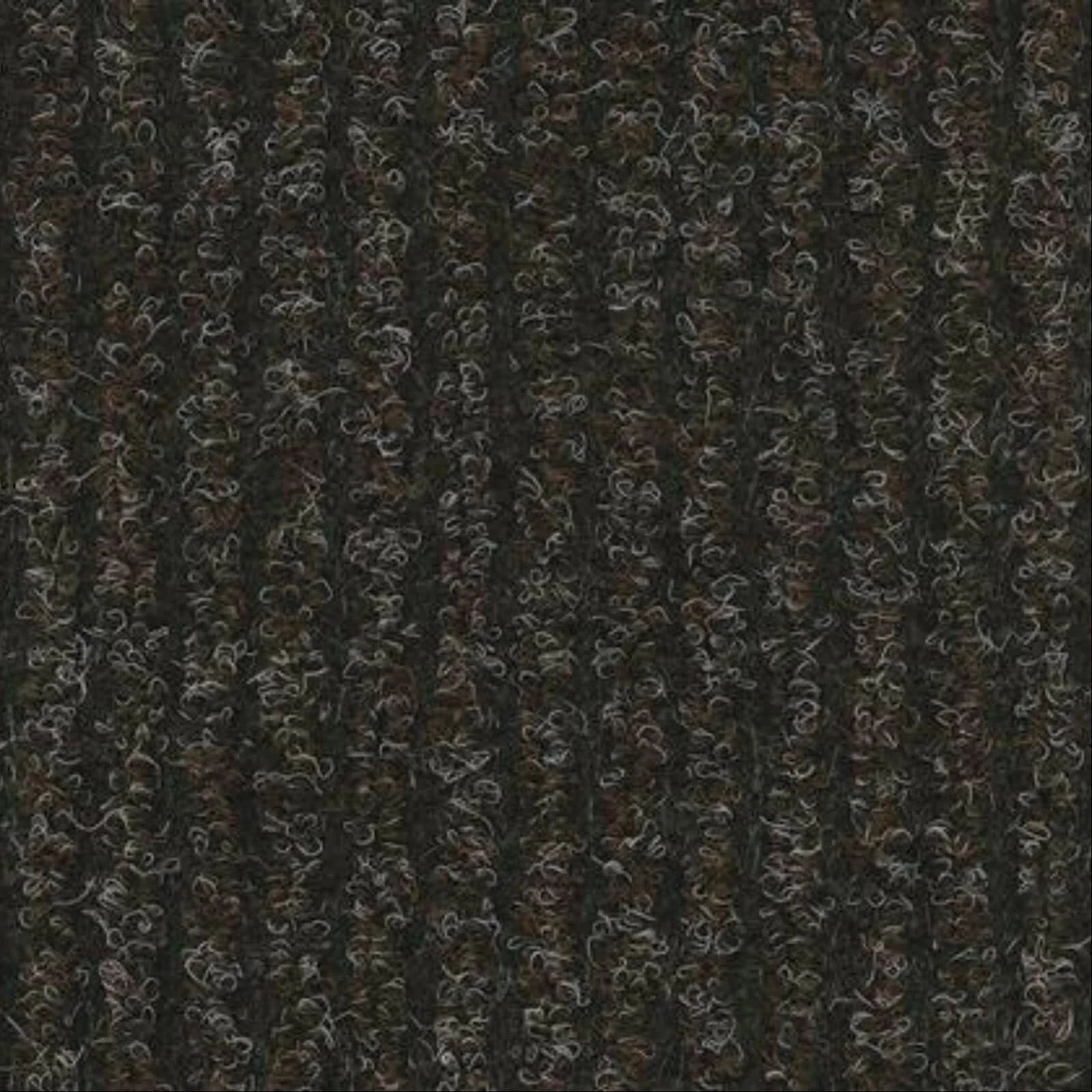 Anthracite Ribbed Entrance Matting Door Mat for Reception & Doorways Brown Black