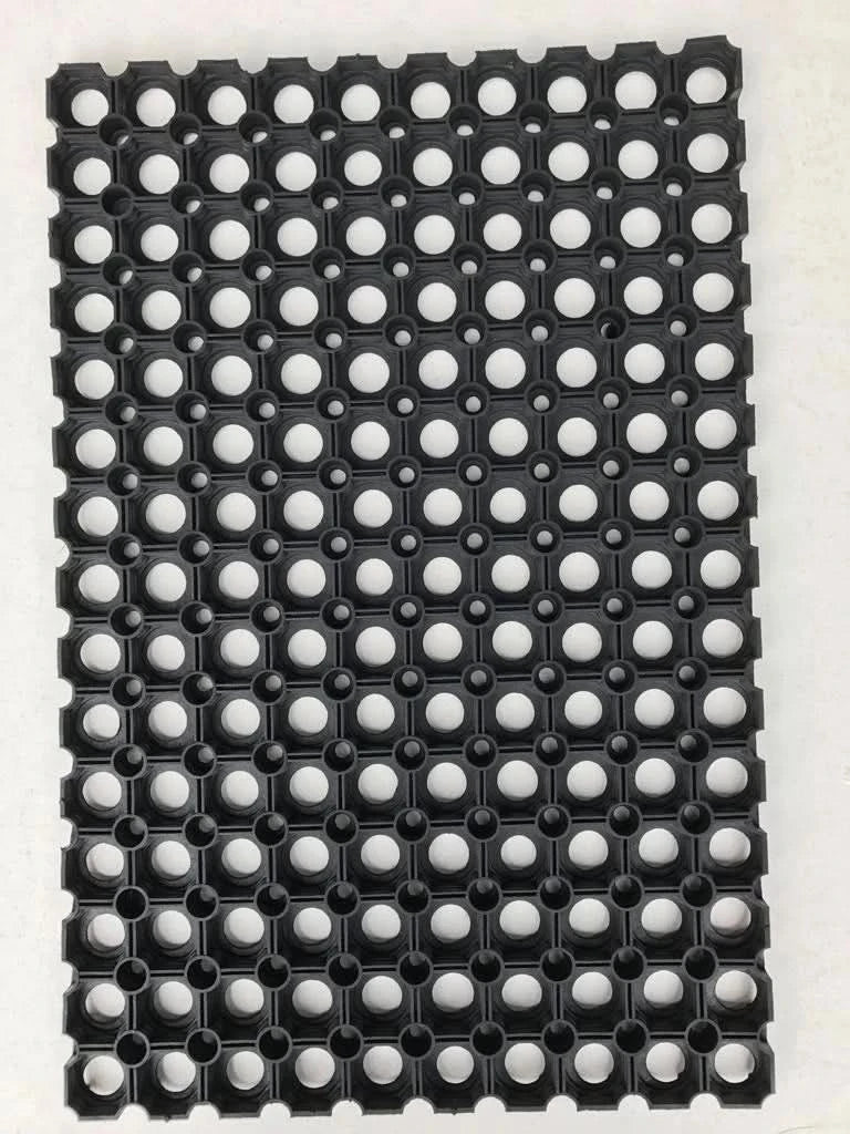 Entrance Door Rubber mat- Indoor and Outdoor Floor Mat 60 x 40cm Water Drainer