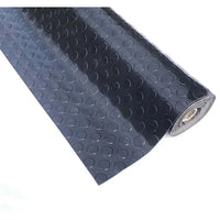 PVC Flooring Garage Sheeting Matting Rolls 1M Wide, No smell as Rubber Flooring