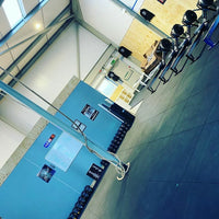 10mm Rubber Gym Tiles Fitness Flooring, 1m2 Black, Beveled Edges, Free-weights