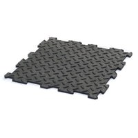 10 x Alpha Tile Workshop Van Garage Shed Utility - Recycled Rubber - 30 x 30cm