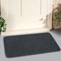Indoor Doormat, Super Absorbs Mud Mat, Washable Non-Slip Backing Clean Door M...