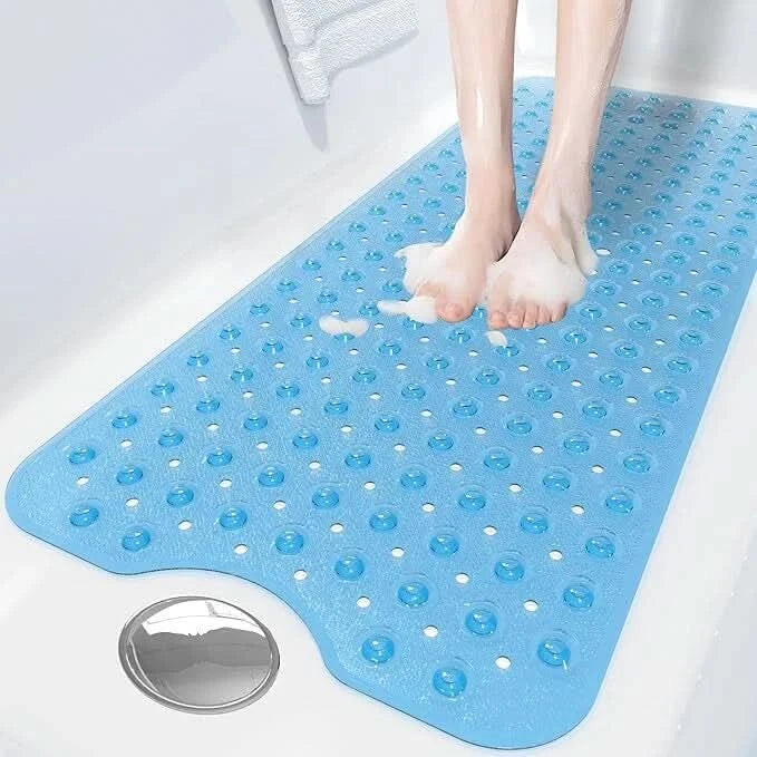 Anti-Mold Rubber Bath Mat Non Slip BathTub Strong Suction Extra Large Mat Sale