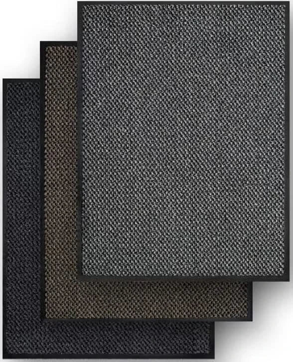 Door Mat Dirt Trapper for Indoor & Outdoor, Washable Mat Heavy Duty Non Slip Mat