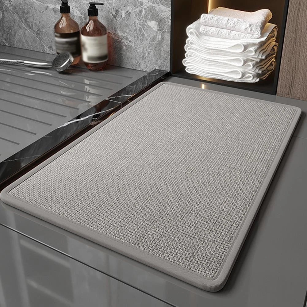 Absorbent Door Mat Quick Drying Mat Wet Area Safety Flexible Placement Solutions