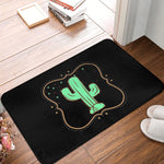 Cactus Doormat Rug Absorbent Mat Front Room Corridor Kitchen Bedroom balcony