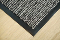 Non Slip Heavy Duty Dirt Rubber Edged PVC Barrier Door Entrance Mats - Beige