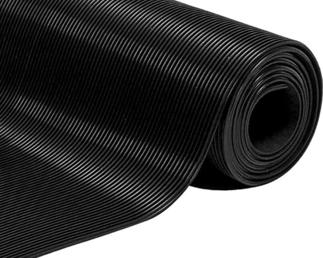 10mm Heavy-Duty RubberMat Roll– 2.4mx10m|Anti-SlipGym,Factory,Garage Floorings