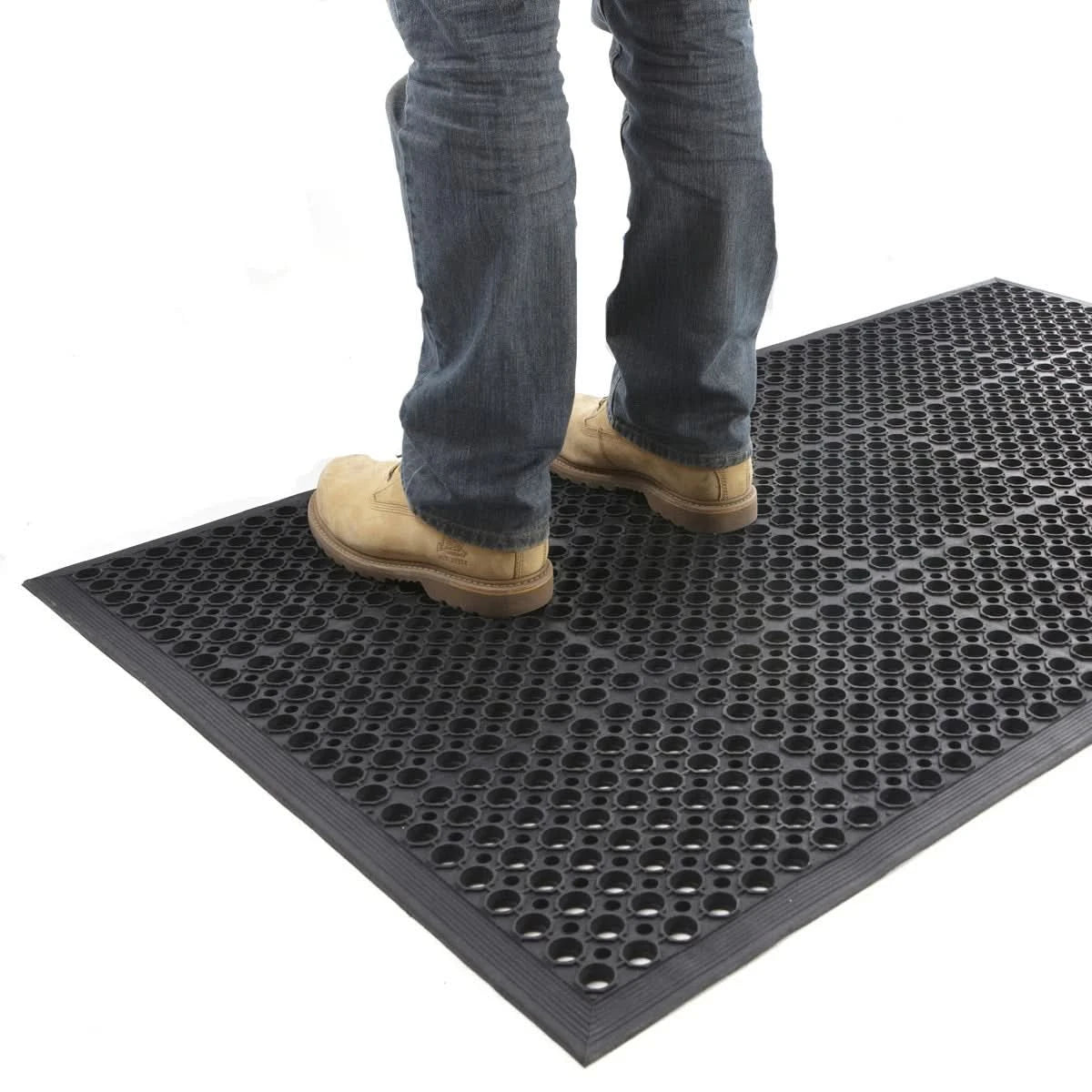 Shop Entrance NONE SLIP Rubber Door Mat 150cm x 90cm Indoor Outdoor Anti Fatigue