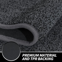 Indoor Doormat, Super Absorbs Mud Mat, Washable Non-Slip Backing Clean Door M...