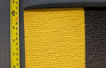 Anti Fatigue Mat Sponge Rubber Black/Yellow - 3ft x 2ft x 10mm Thick